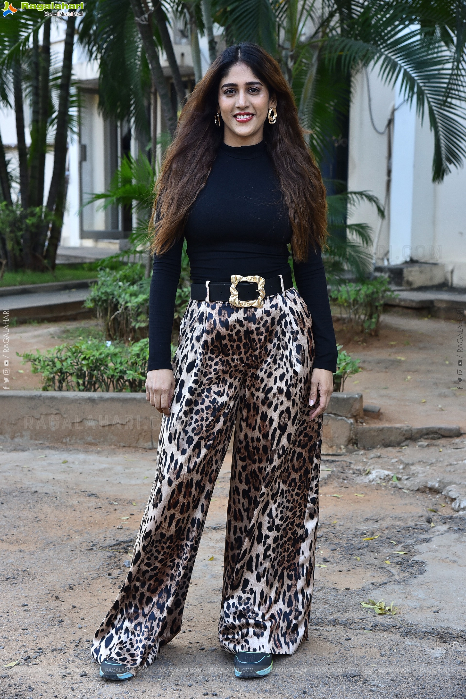 Chandini Chowdary at Santhana Prapthirasthu Success Meet, HD Gallery