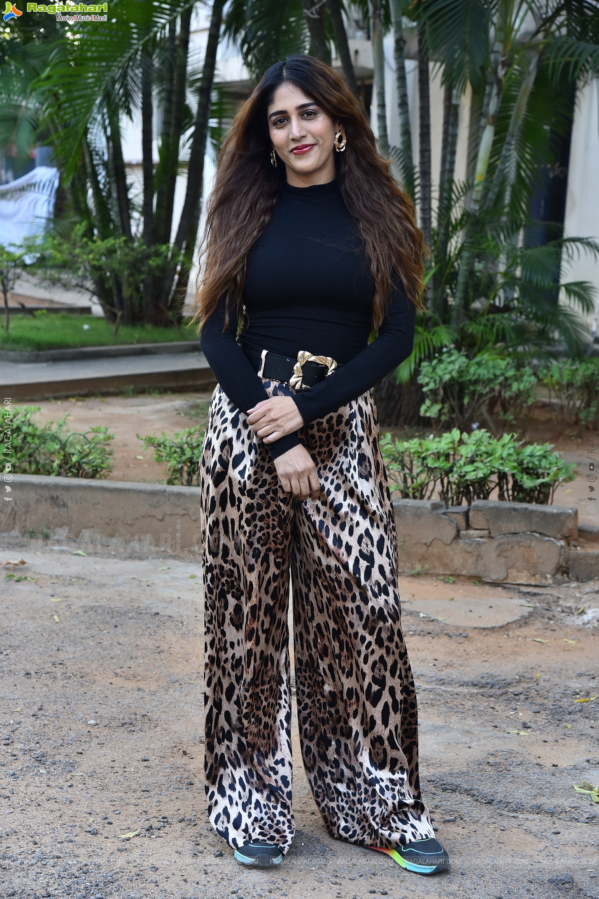 Chandini Chowdary at Santhana Prapthirasthu Success Meet, HD Gallery