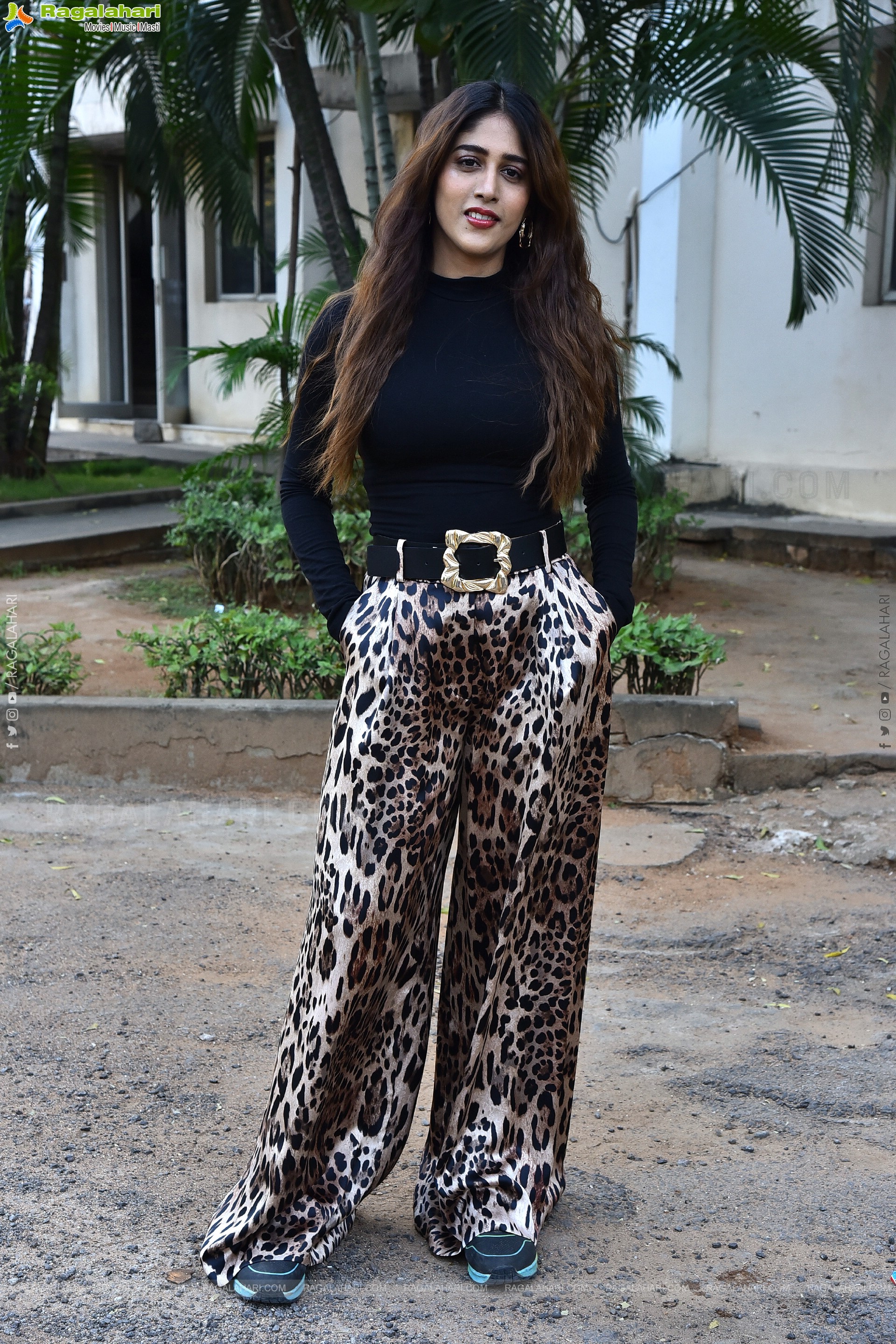 Chandini Chowdary at Santhana Prapthirasthu Success Meet, HD Gallery