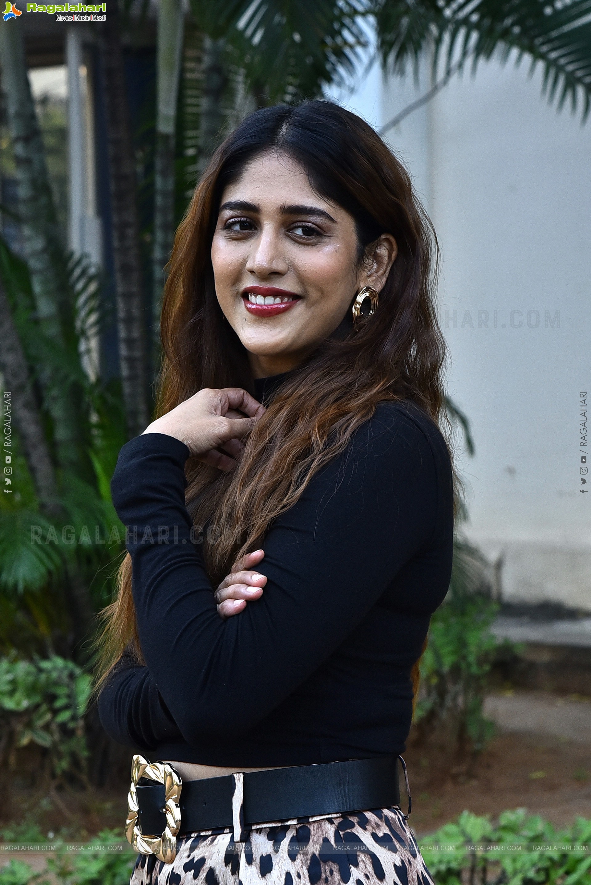 Chandini Chowdary at Santhana Prapthirasthu Success Meet, HD Gallery