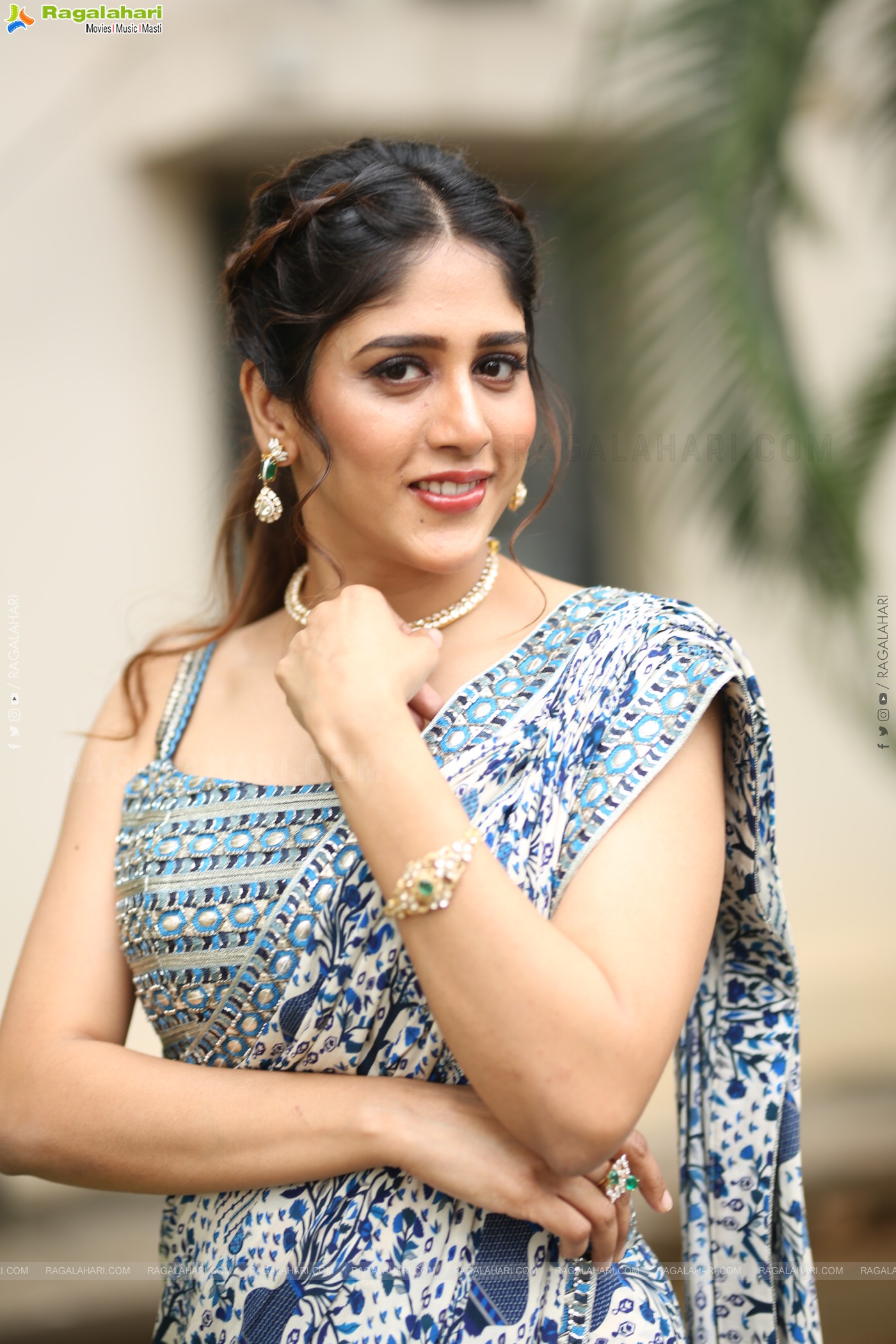 Chandini Chowdary at Santhana Prapthirasthu Trailer Launch, HD Gallery