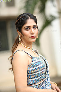 Chandini Chowdary at Santhana Prapthirasthu Trailer Launch