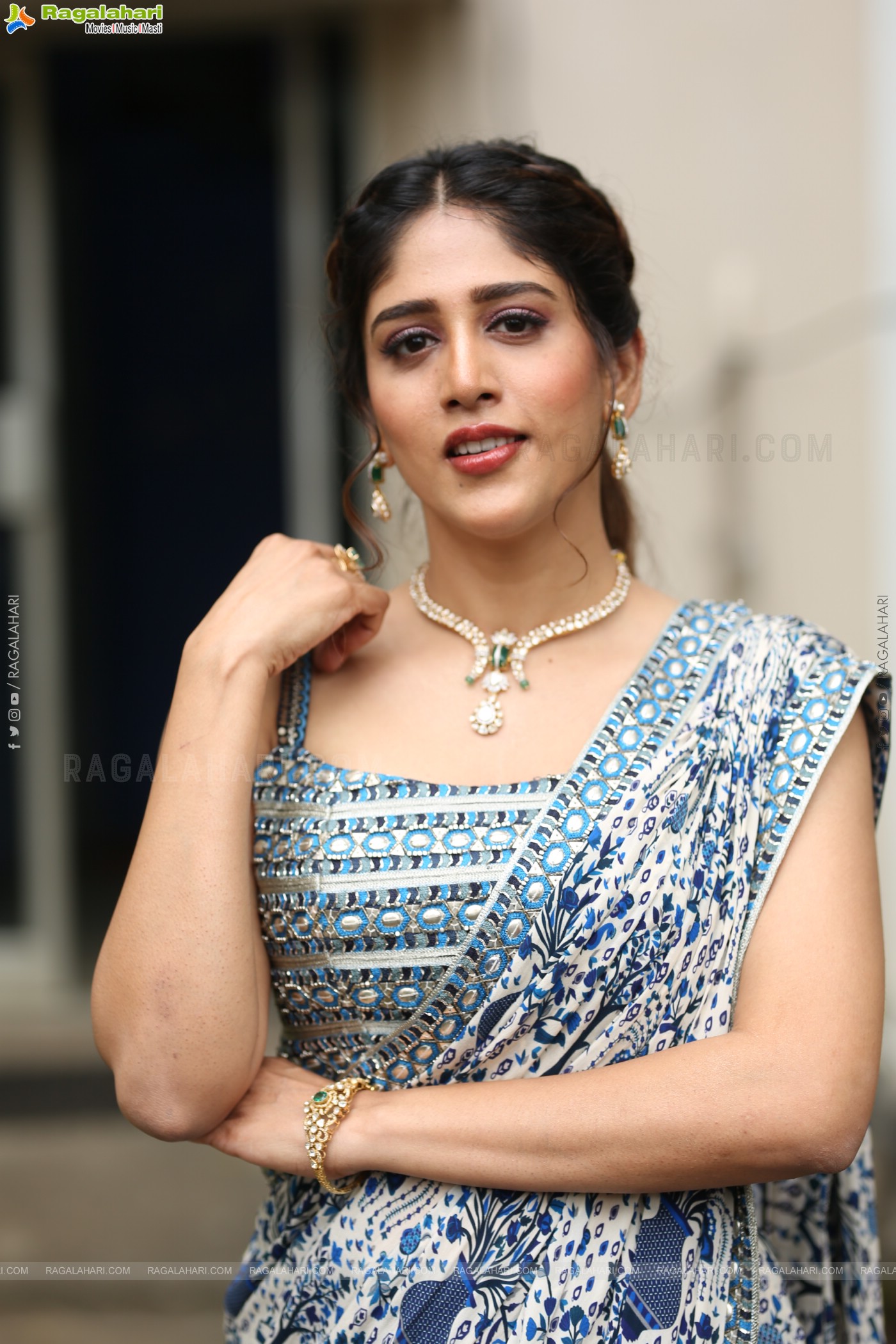 Chandini Chowdary at Santhana Prapthirasthu Trailer Launch, HD Gallery
