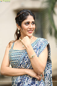 Chandini Chowdary at Santhana Prapthirasthu Trailer Launch