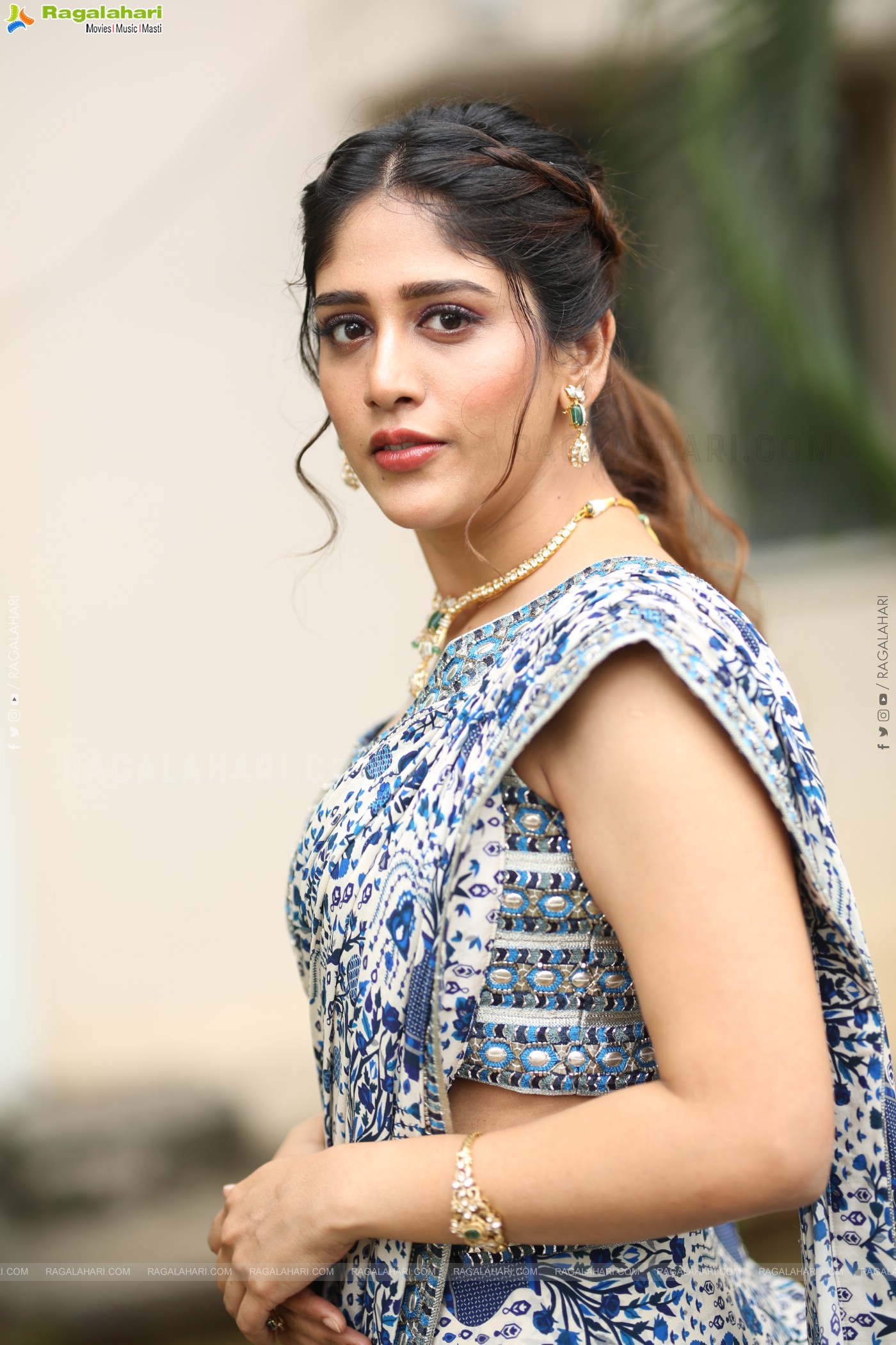 Chandini Chowdary at Santhana Prapthirasthu Trailer Launch, HD Gallery