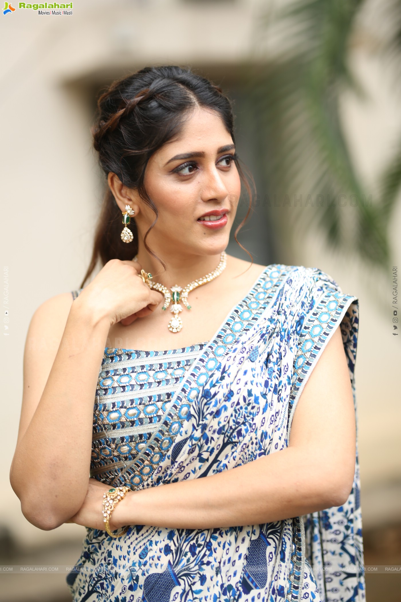 Chandini Chowdary at Santhana Prapthirasthu Trailer Launch, HD Gallery