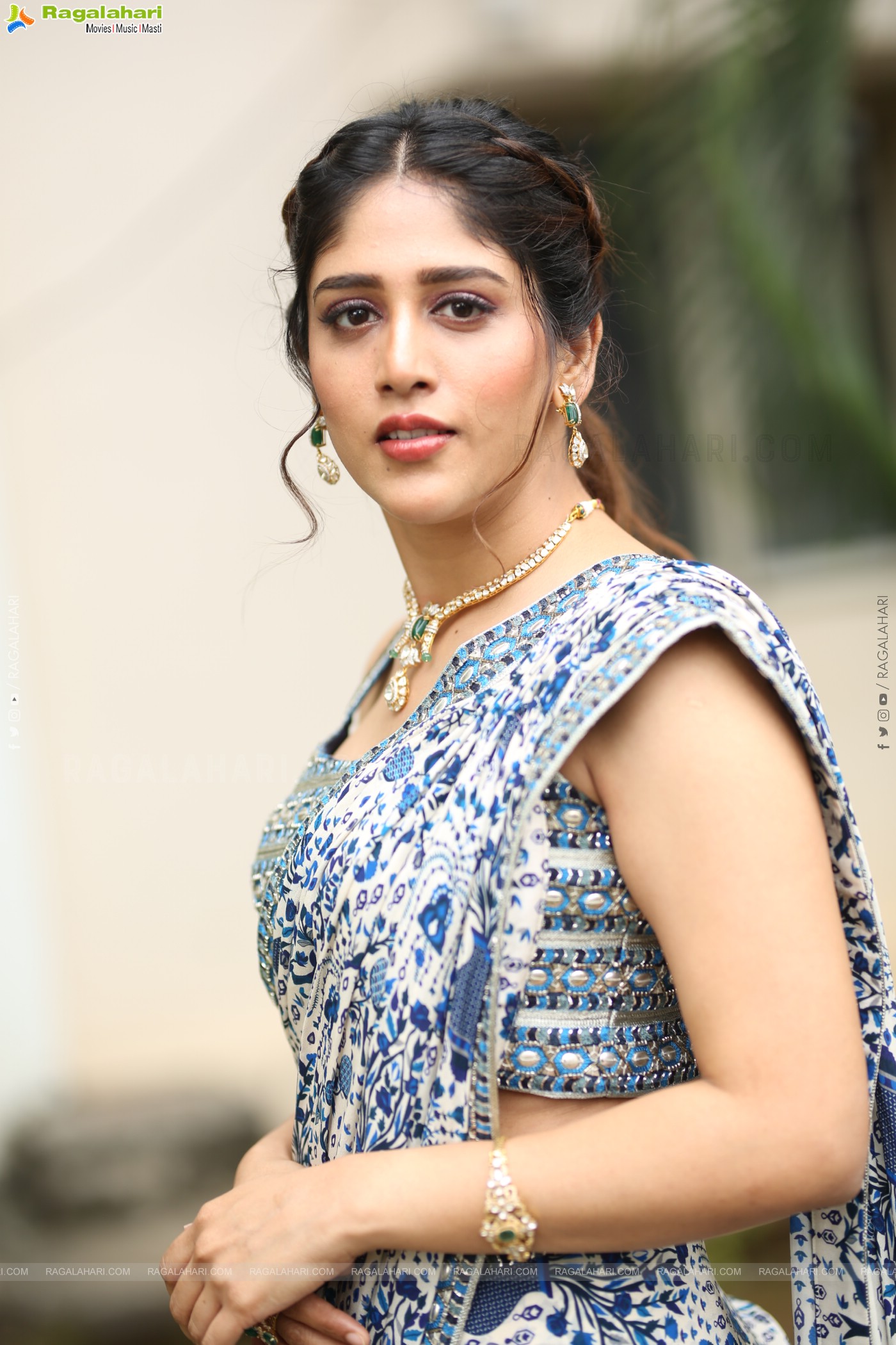 Chandini Chowdary at Santhana Prapthirasthu Trailer Launch, HD Gallery