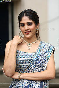 Chandini Chowdary at Santhana Prapthirasthu Trailer Launch