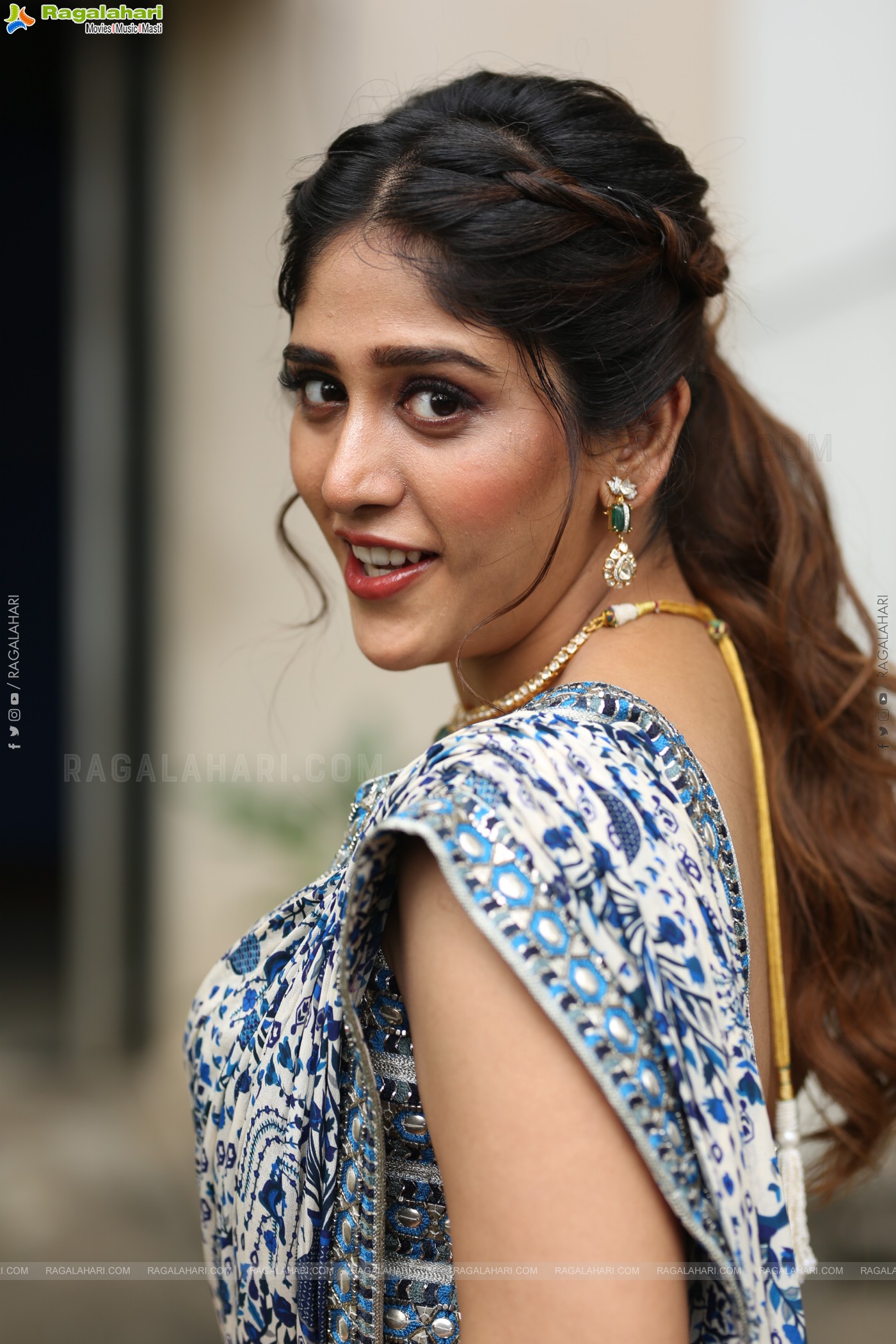 Chandini Chowdary at Santhana Prapthirasthu Trailer Launch, HD Gallery