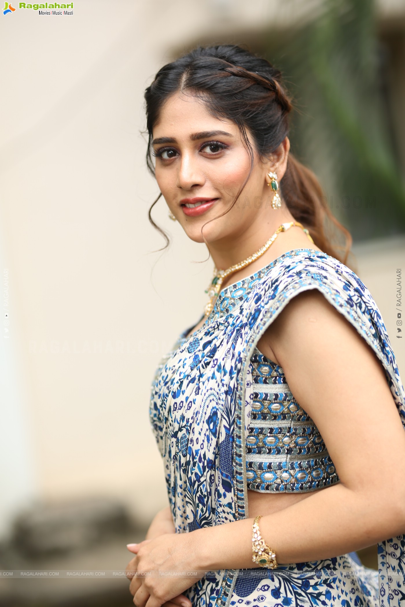 Chandini Chowdary at Santhana Prapthirasthu Trailer Launch, HD Gallery
