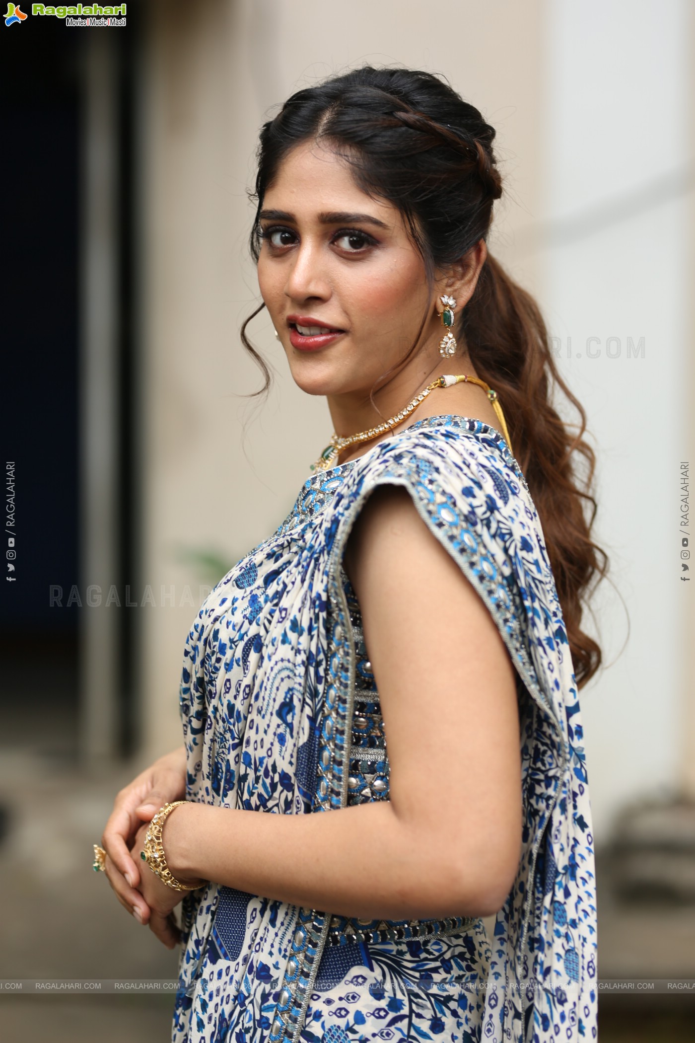 Chandini Chowdary at Santhana Prapthirasthu Trailer Launch, HD Gallery