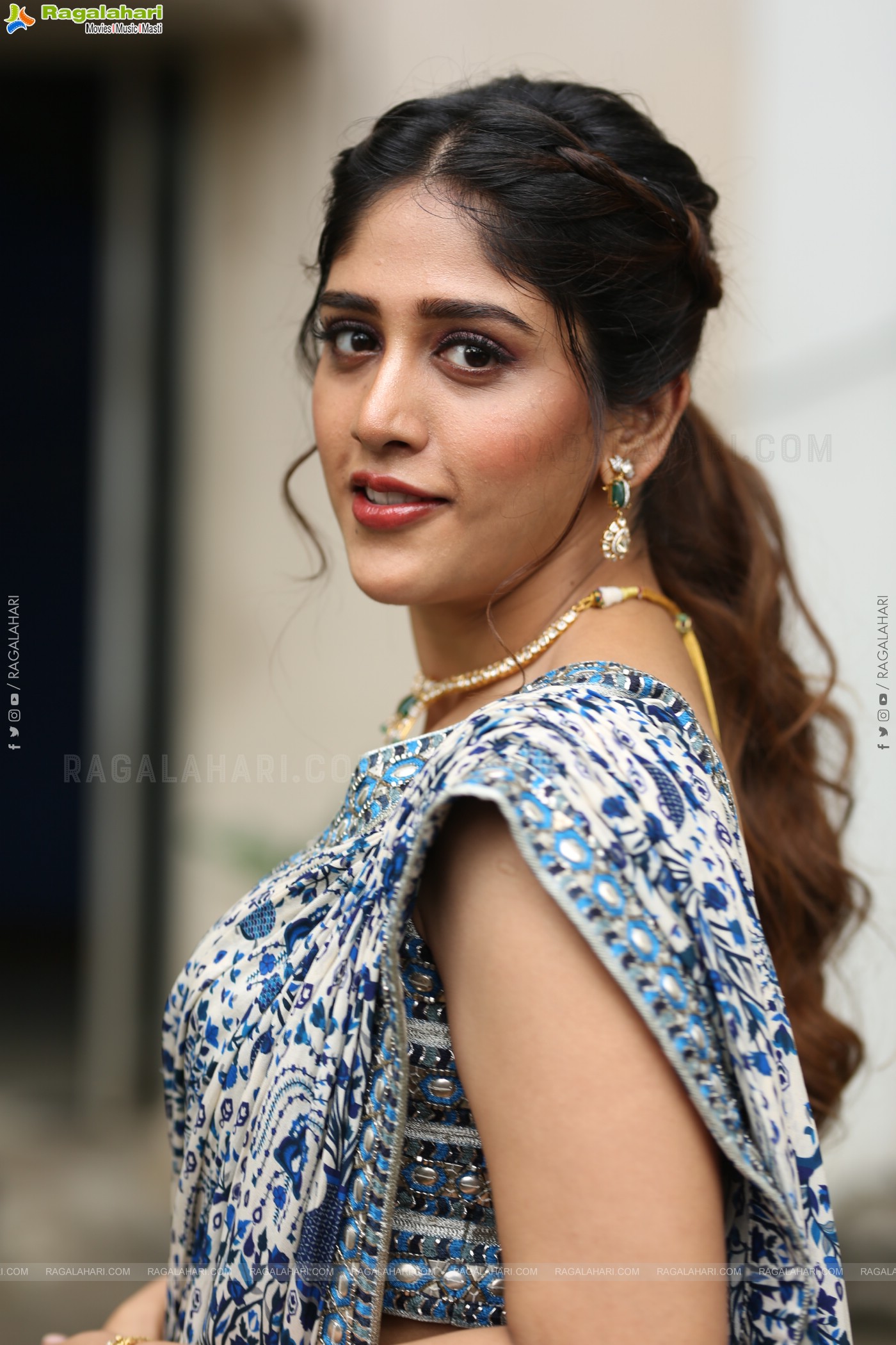 Chandini Chowdary at Santhana Prapthirasthu Trailer Launch, HD Gallery