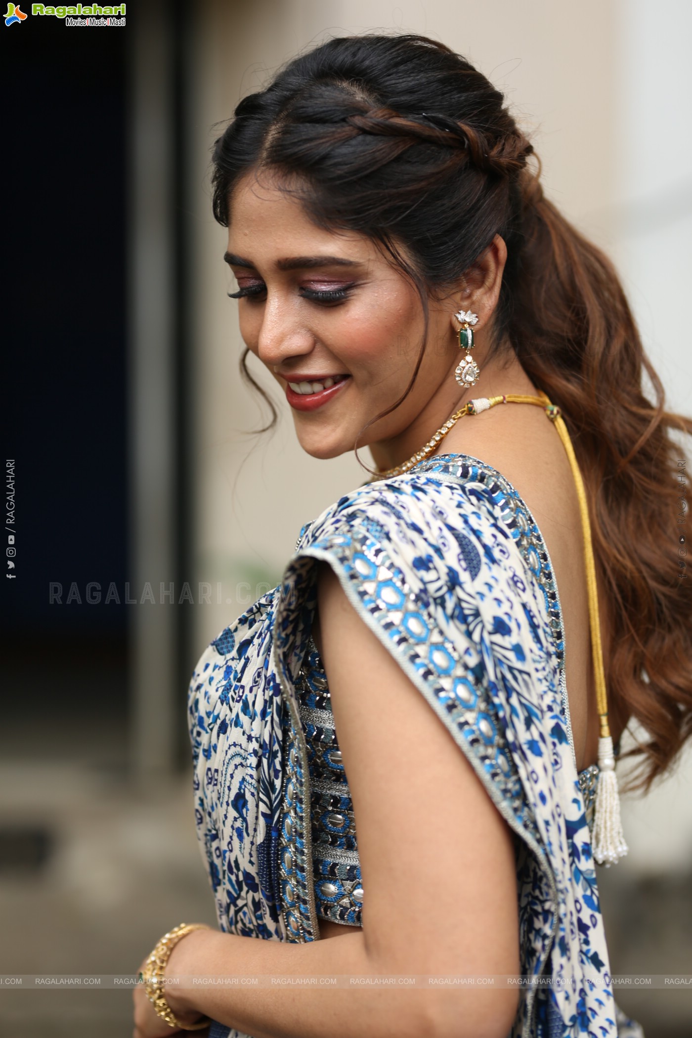 Chandini Chowdary at Santhana Prapthirasthu Trailer Launch, HD Gallery