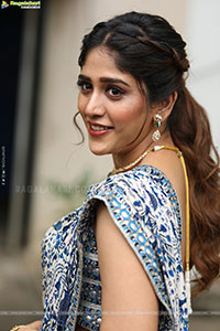 Chandini Chowdary at Santhana Prapthirasthu Trailer Launch