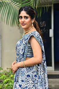 Chandini Chowdary at Santhana Prapthirasthu Trailer Launch