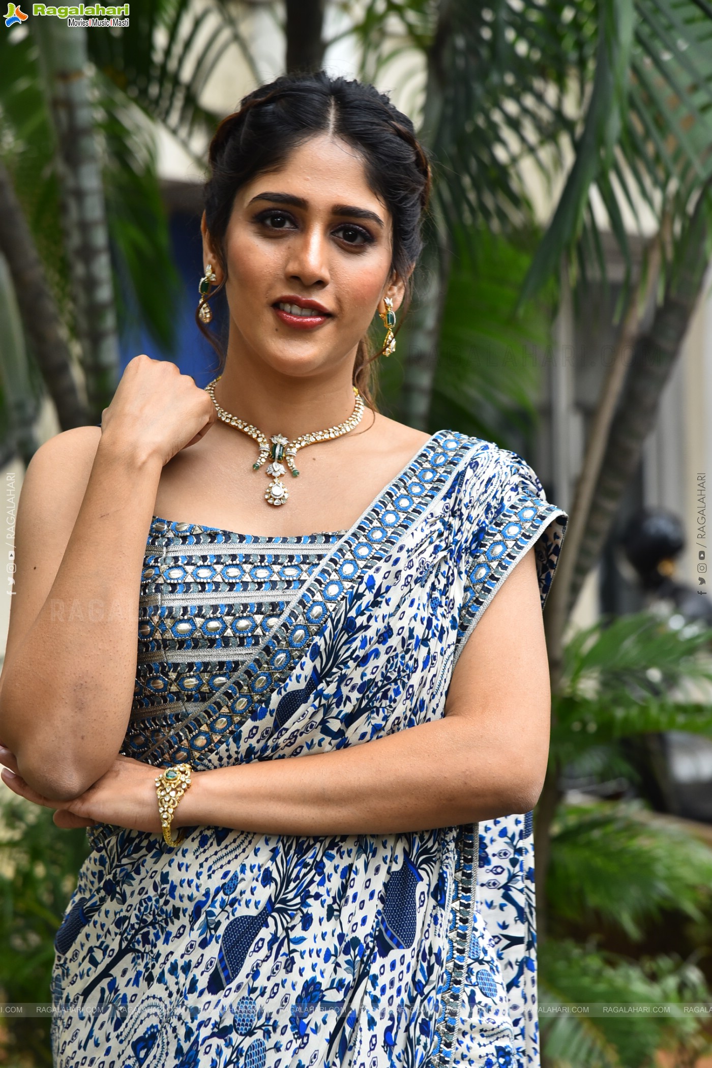 Chandini Chowdary at Santhana Prapthirasthu Trailer Launch, HD Gallery