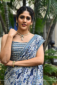 Chandini Chowdary at Santhana Prapthirasthu Trailer Launch
