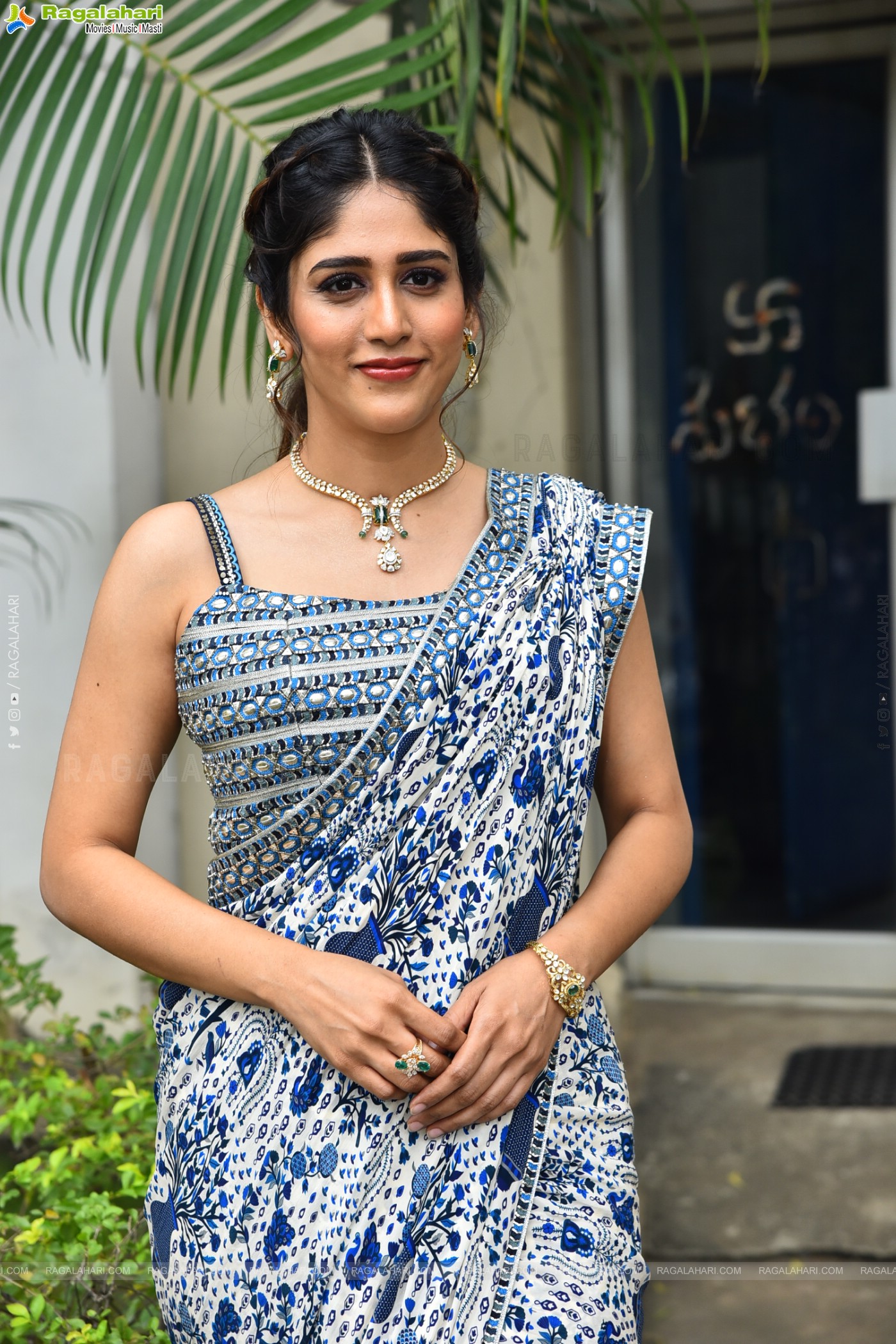 Chandini Chowdary at Santhana Prapthirasthu Trailer Launch, HD Gallery