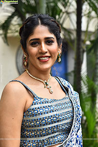 Chandini Chowdary at Santhana Prapthirasthu Trailer Launch