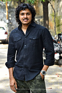 Director Mahesh Babu P at Andhra King Taluka Interview