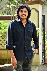 Director Mahesh Babu P at Andhra King Taluka Interview