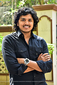 Director Mahesh Babu P at Andhra King Taluka Interview