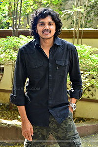 Director Mahesh Babu P at Andhra King Taluka Interview