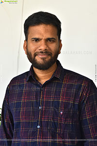 Director Saailu Kaampati at Raju Weds Rambai Interview