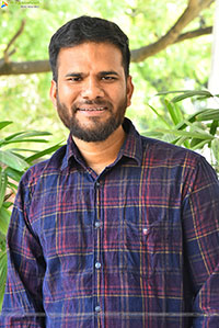 Director Saailu Kaampati at Raju Weds Rambai Interview