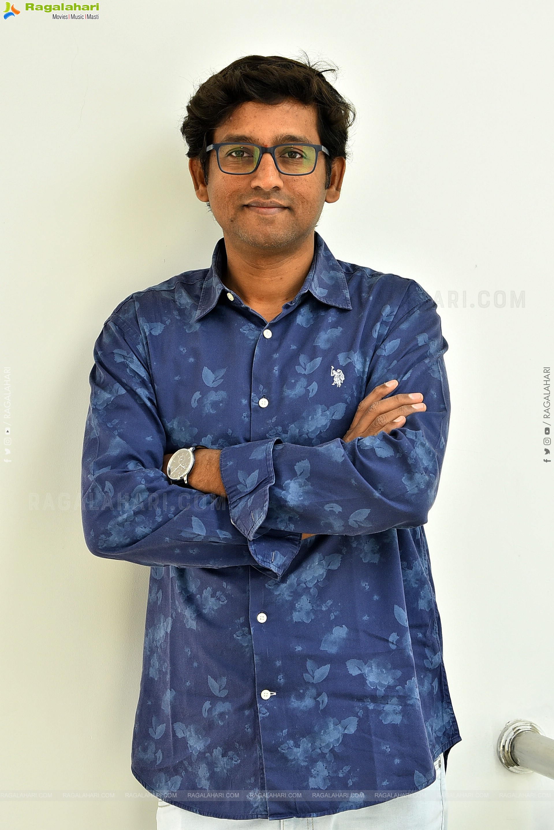 Director Sanjeev Reddy at Santhana Praptirasthu Interview, HD Gallery