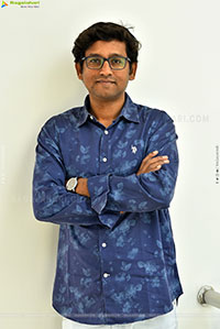 Director Sanjeev Reddy at Santhana Praptirasthu Interview