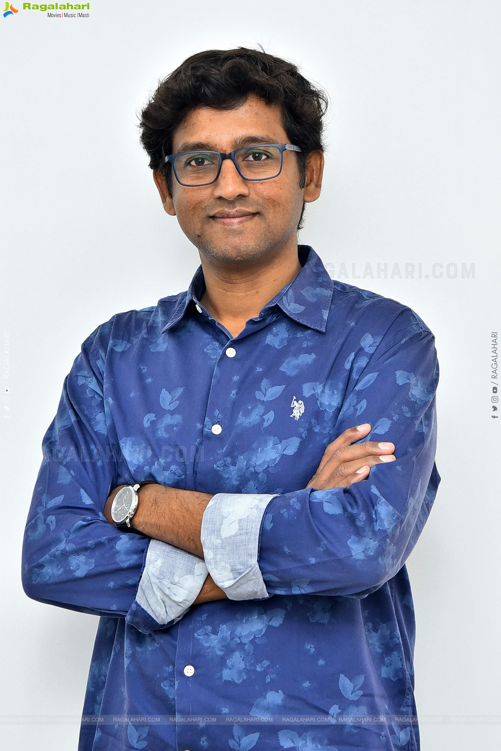 Director Sanjeev Reddy at Santhana Praptirasthu Interview, HD Gallery