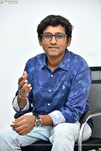 Director Sanjeev Reddy at Santhana Praptirasthu Interview