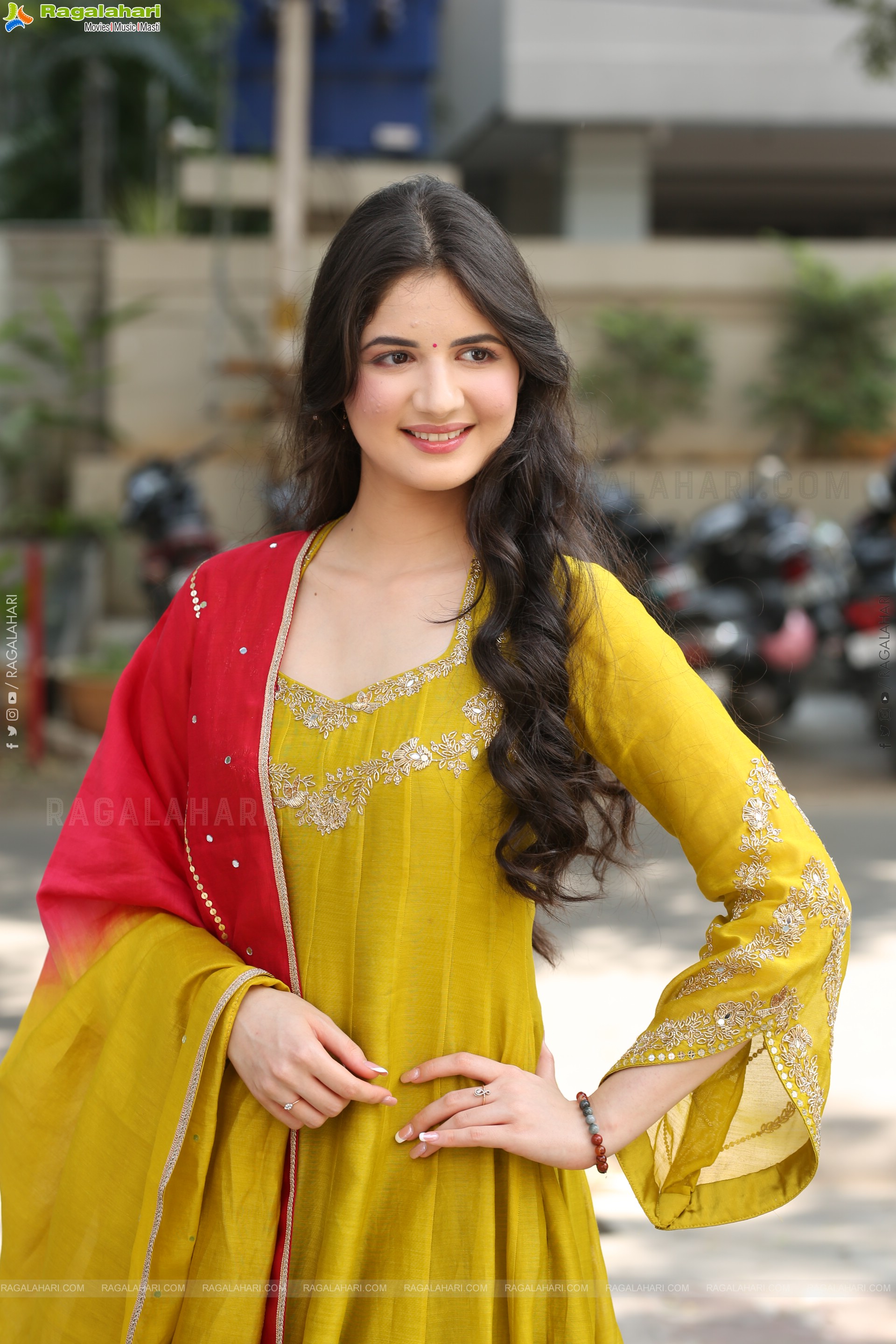 Harshaali Malhotra at Akhanda 2 Movie Interview, HD Gallery