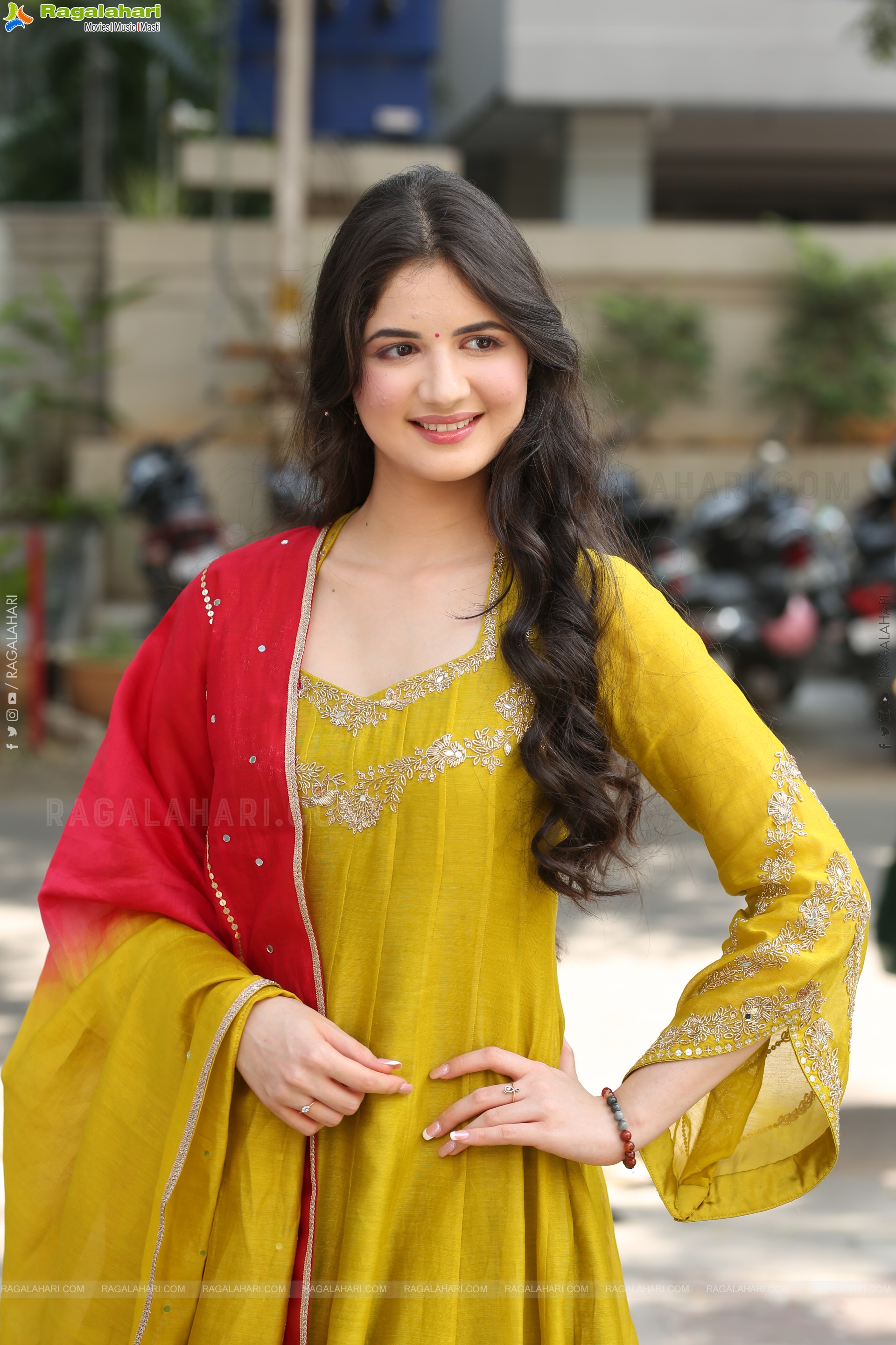 Harshaali Malhotra at Akhanda 2 Movie Interview, HD Gallery