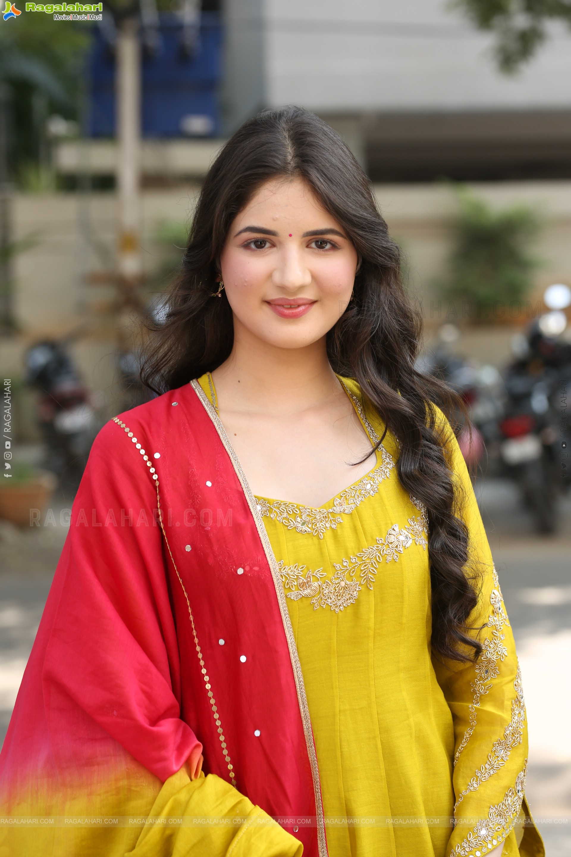 Harshaali Malhotra at Akhanda 2 Movie Interview, HD Gallery