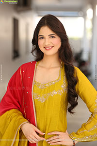 Harshaali Malhotra at Akhanda 2 Movie Interview, HD Gallery 