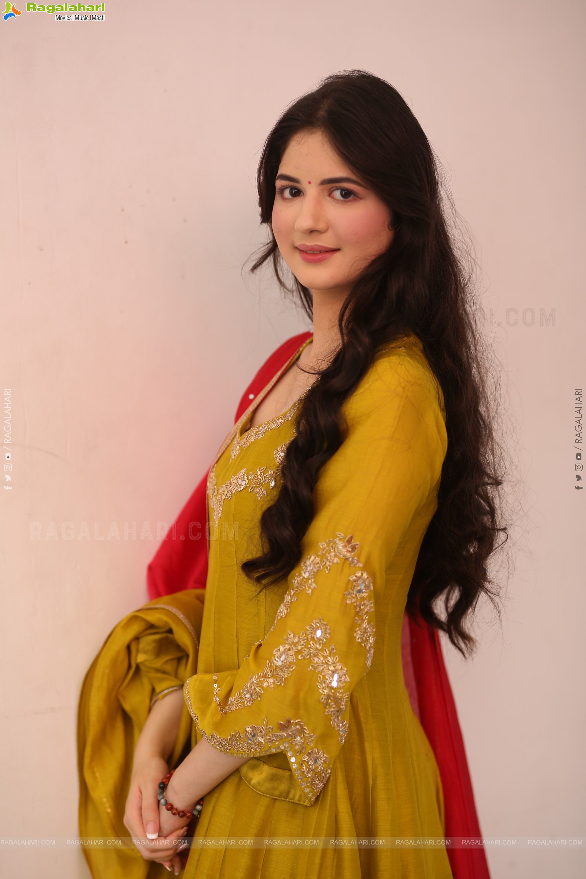 Harshaali Malhotra at Akhanda 2 Movie Interview, HD Gallery