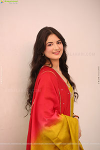 Harshaali Malhotra at Akhanda 2 Movie Interview, HD Gallery 