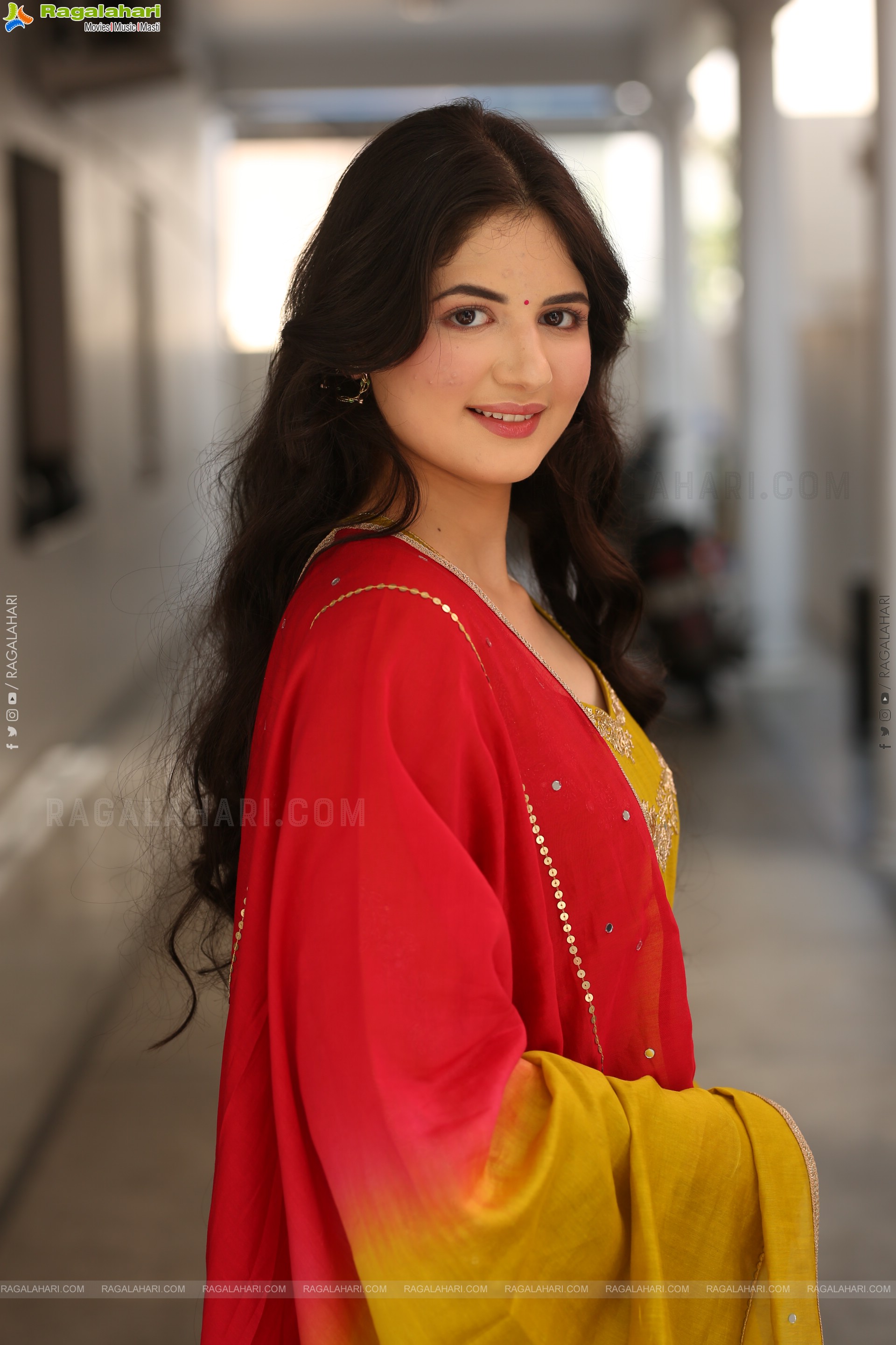 Harshaali Malhotra at Akhanda 2 Movie Interview, HD Gallery