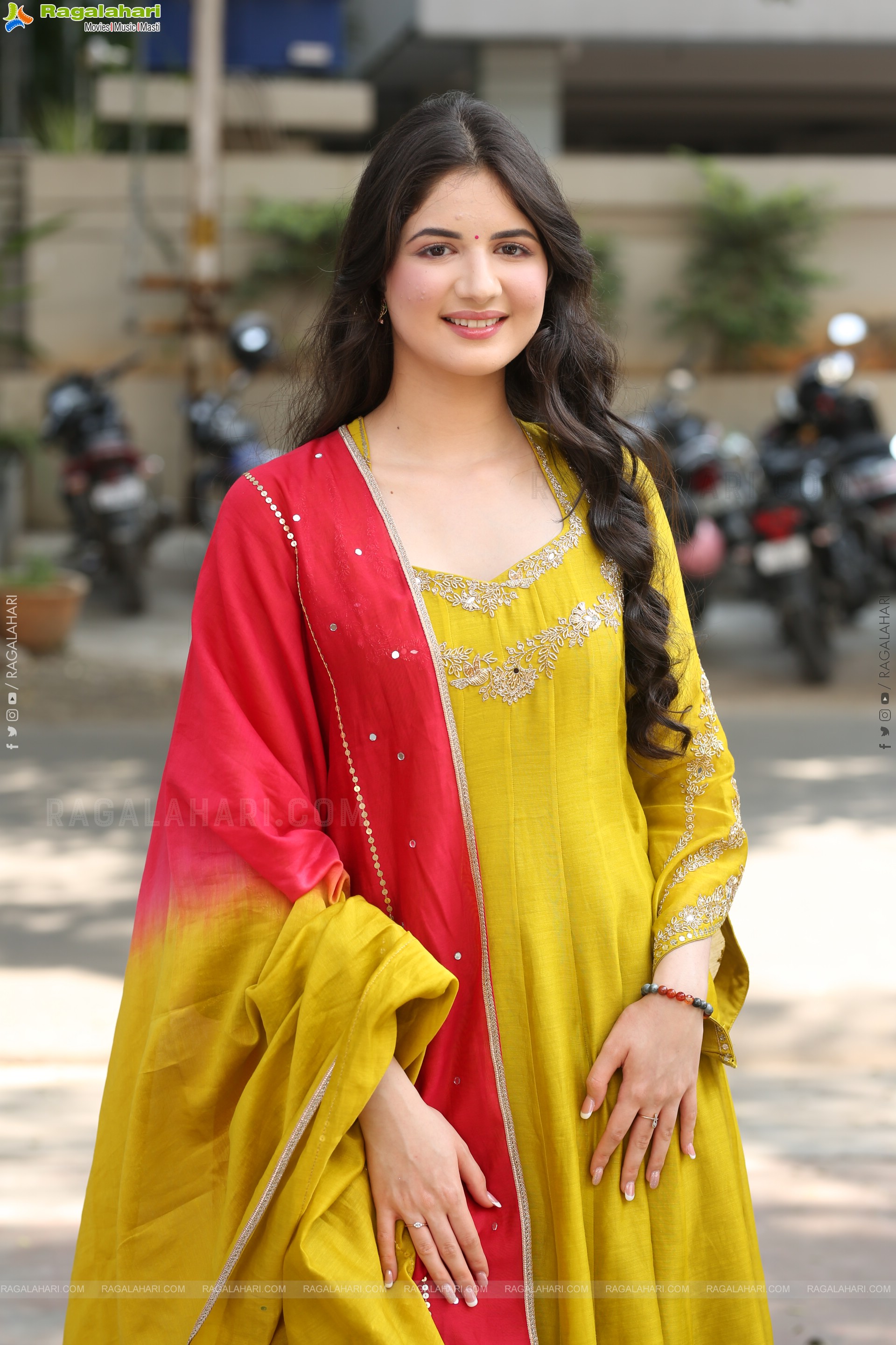 Harshaali Malhotra at Akhanda 2 Movie Interview, HD Gallery