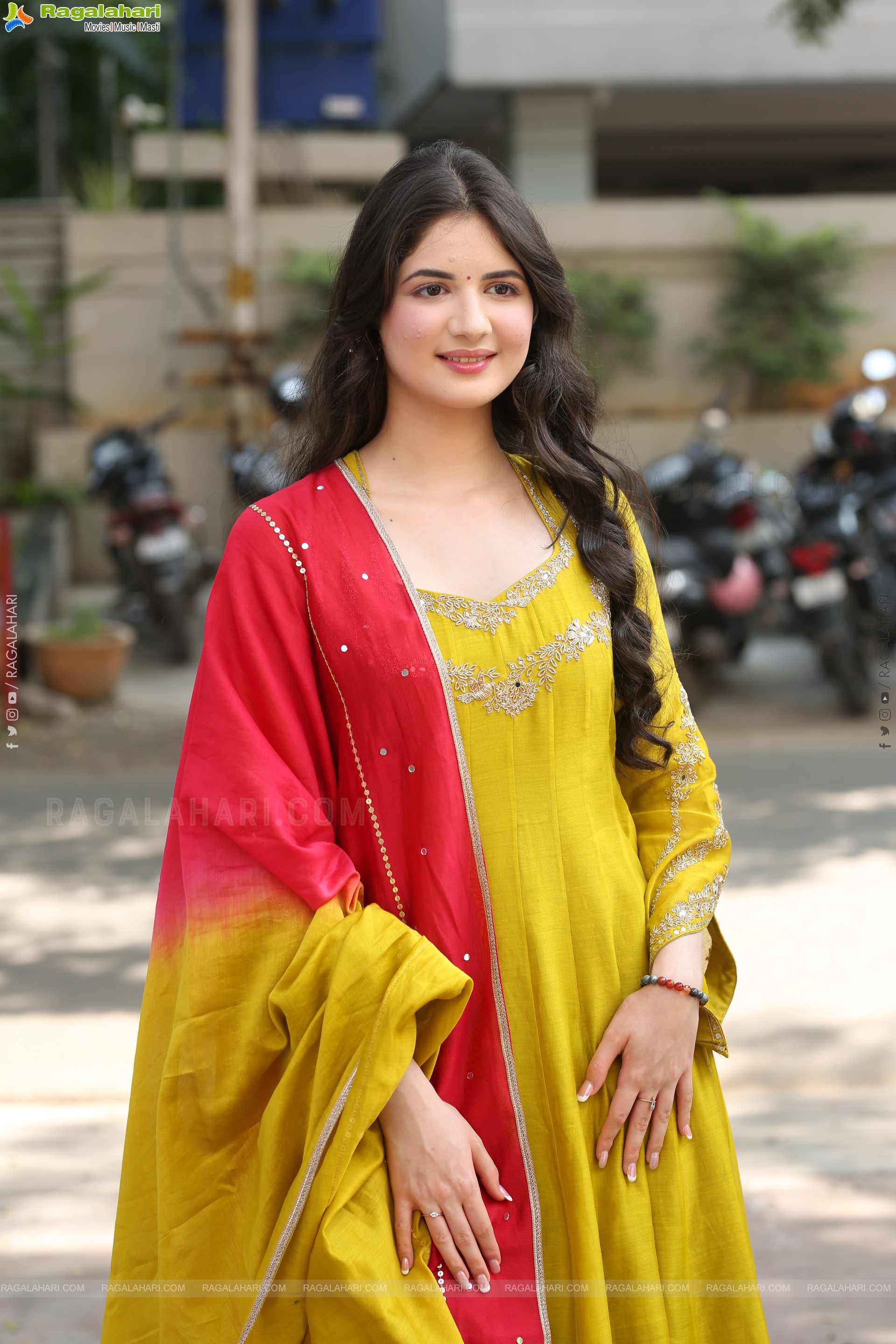 Harshaali Malhotra at Akhanda 2 Movie Interview, HD Gallery