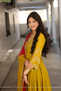 Harshaali Malhotra at Akhanda 2 Movie Interview, HD Gallery 