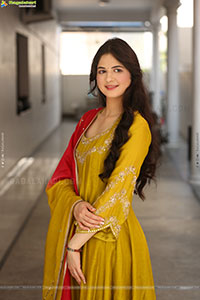 Harshaali Malhotra at Akhanda 2 Movie Interview, HD Gallery 