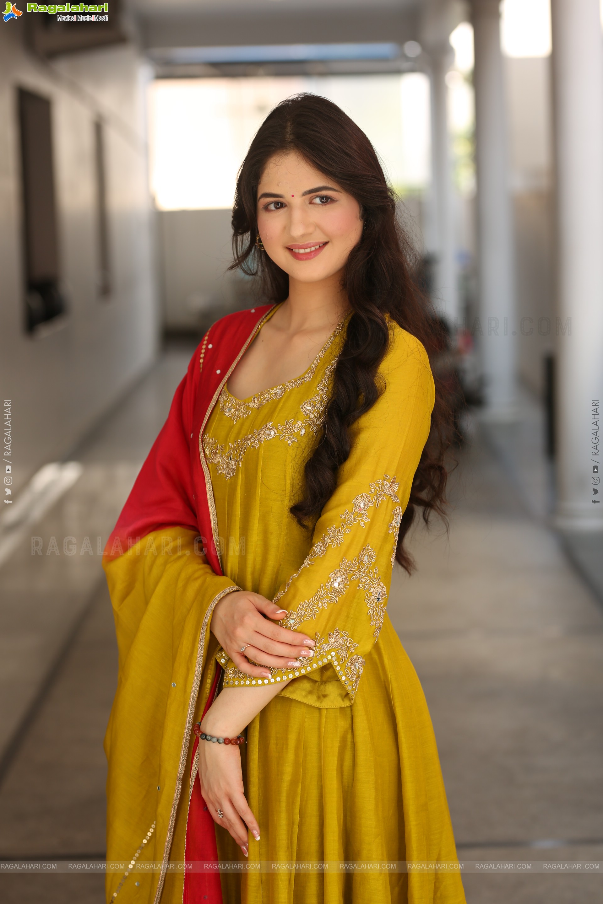 Harshaali Malhotra at Akhanda 2 Movie Interview, HD Gallery