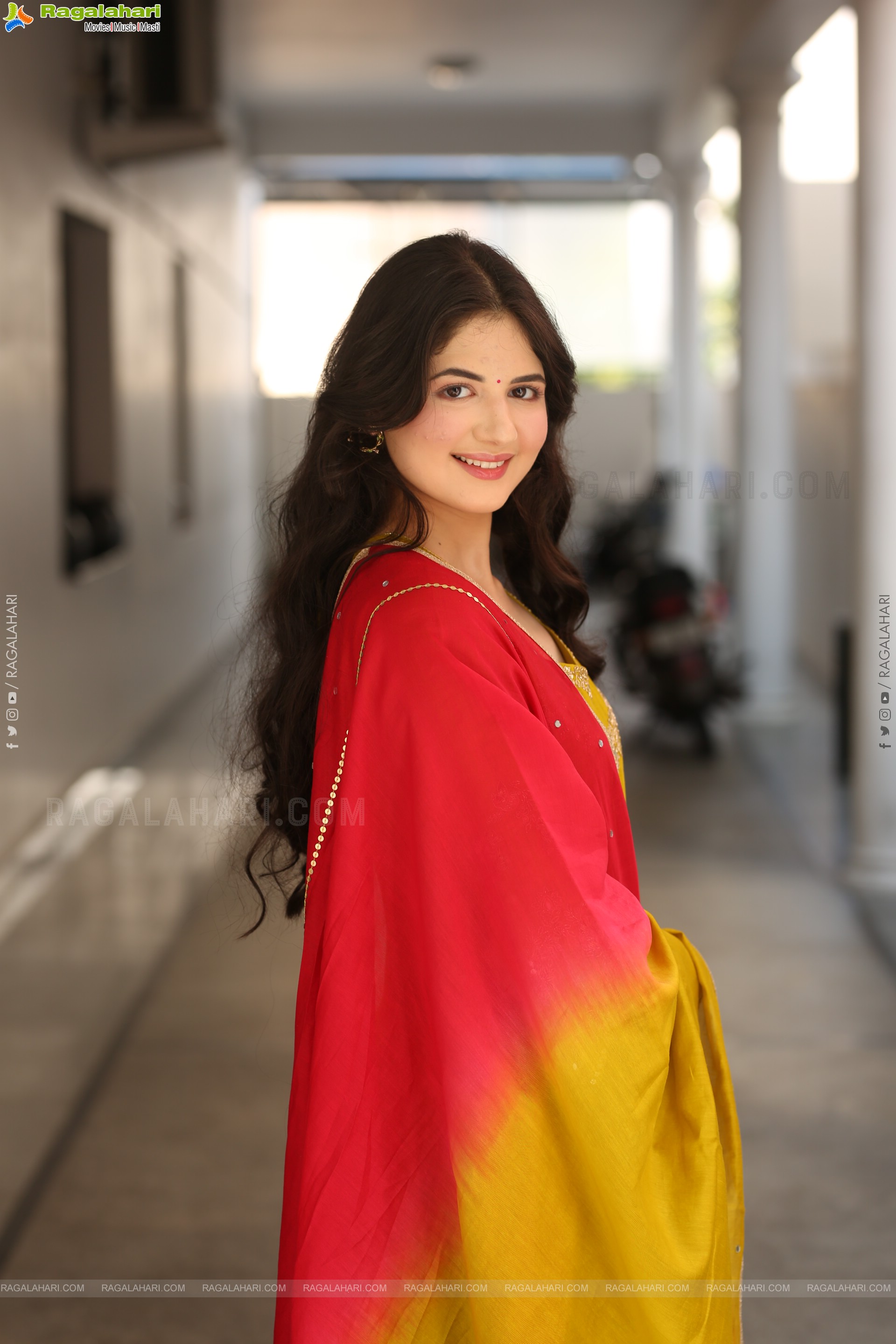 Harshaali Malhotra at Akhanda 2 Movie Interview, HD Gallery