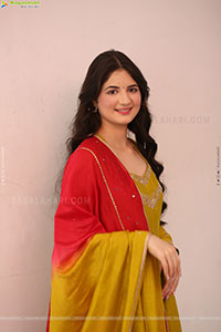 Harshaali Malhotra at Akhanda 2 Movie Interview, HD Gallery 