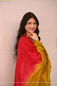 Harshaali Malhotra at Akhanda 2 Movie Interview, HD Gallery 