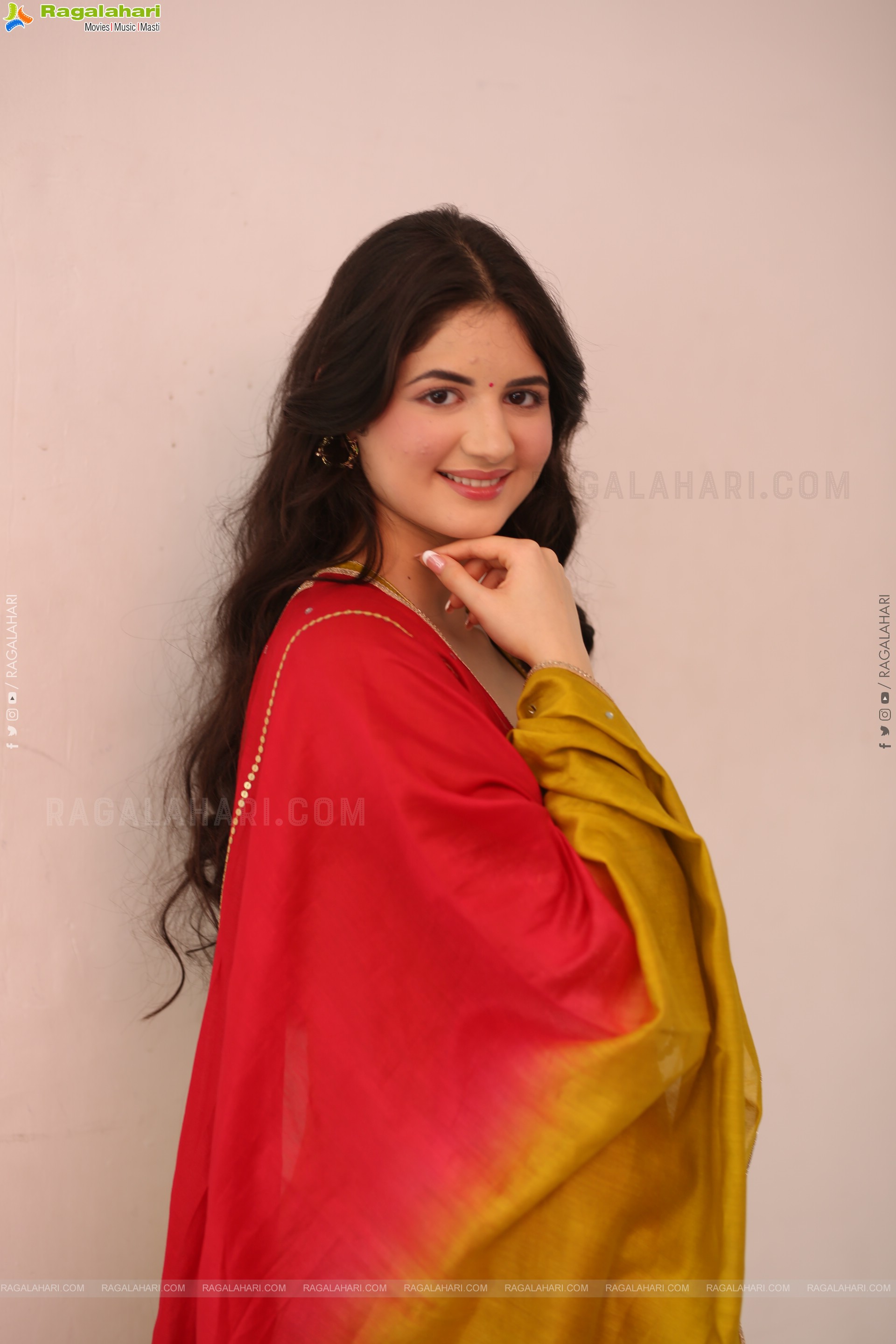 Harshaali Malhotra at Akhanda 2 Movie Interview, HD Gallery