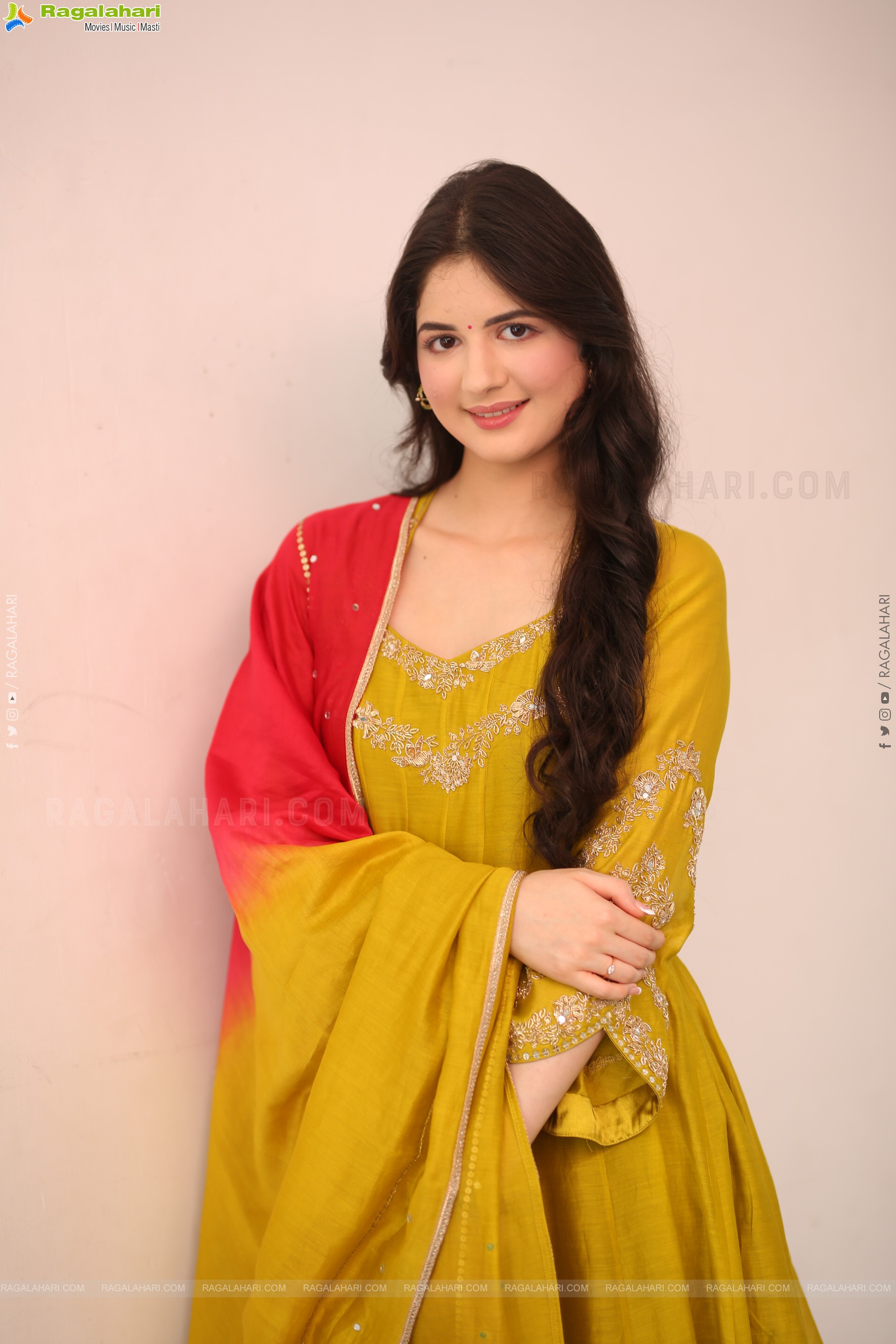 Harshaali Malhotra at Akhanda 2 Movie Interview, HD Gallery